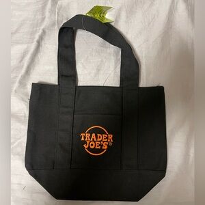 Trader Joe's Black Tote Bag